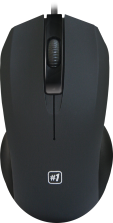 Миша Defender #1 MM-310 Black (52310) (6343379) Київ