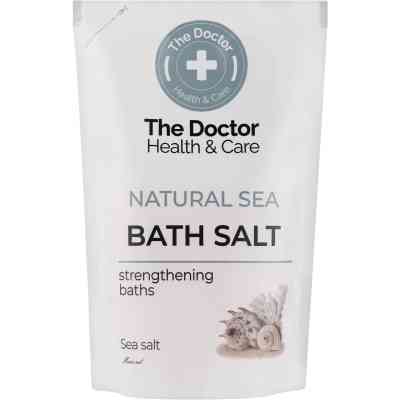 Соль для ванн The Doctor Натуральна морська Дой-пак 500 г (4823015921735) Винница