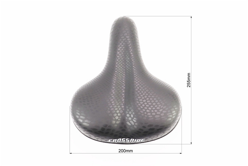 Сидіння ХВЗ 255x200мм, чорне CROSSRIDE N153В Київ - фото 3