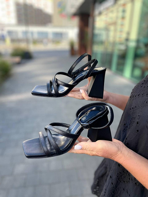 LIRIO Босоніжки жіночі чорні літні LIRIO L0282/8073-68 натуральна шкіра / Стильні босоніжки р. Коломыя - изображение 7