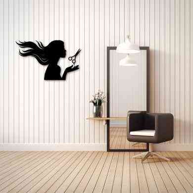 Настінне декоративне панно з дерева в салон краси Київ