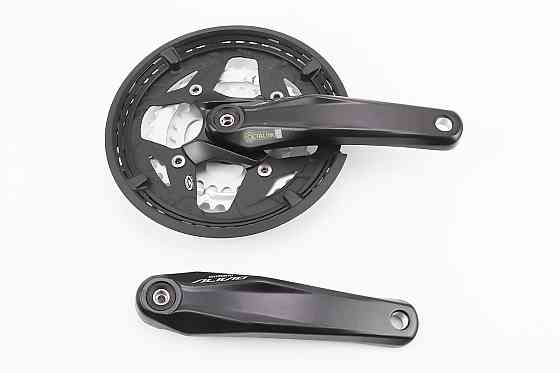 Шатуни "Octalink" 175мм, 48.36.26T MTB, алюмінієві, чорні ALIVIO FC-M431 Київ