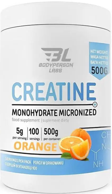 Креатин моногидрат  Bodyperson Labs Creatine monohydrate  500g апельсин Киев - изображение 1