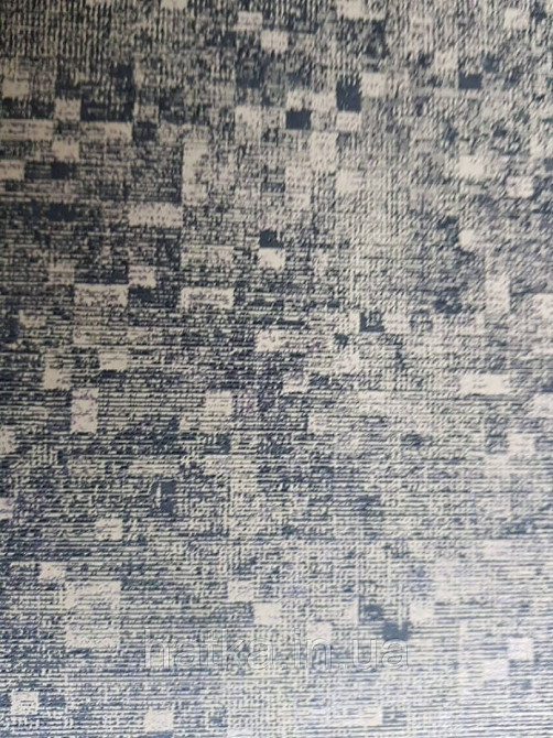 Обои флизелиновые  Khroma Serenade SER105 геометрия 3д маленькие квадраты черные золотые Киев - изображение 3