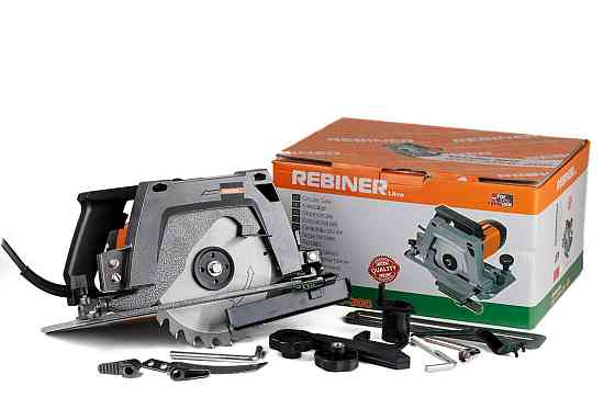 Дискова пила Rebiner RCS-2150 (200 мм, 1850 Вт) – Потужна циркулярна пила з гарантією 36 міс Львів
