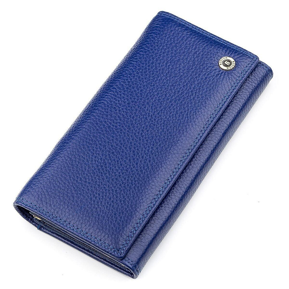 Кошелек женский Boston 18484 (S6001B) кожа Синий Киев - изображение 1