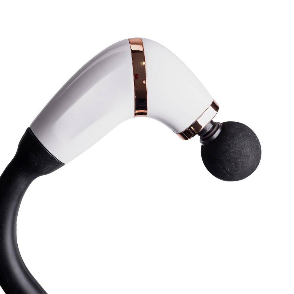 Ручний масажер з USB зарядкою, 3200 об/мин, білий Київ - фото 4