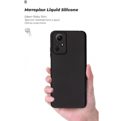 Чехол для мобильного телефона Armorstandart ICON Case Xiaomi Redmi Note 12S 4G Camera cover Black (ARM67504) Винница - изображение 5