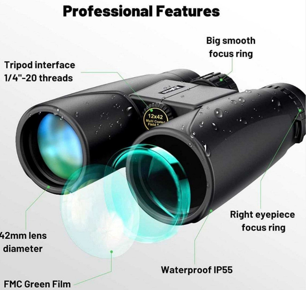 Бинокль Kylietech 12 x 42 HD Киев - изображение 5