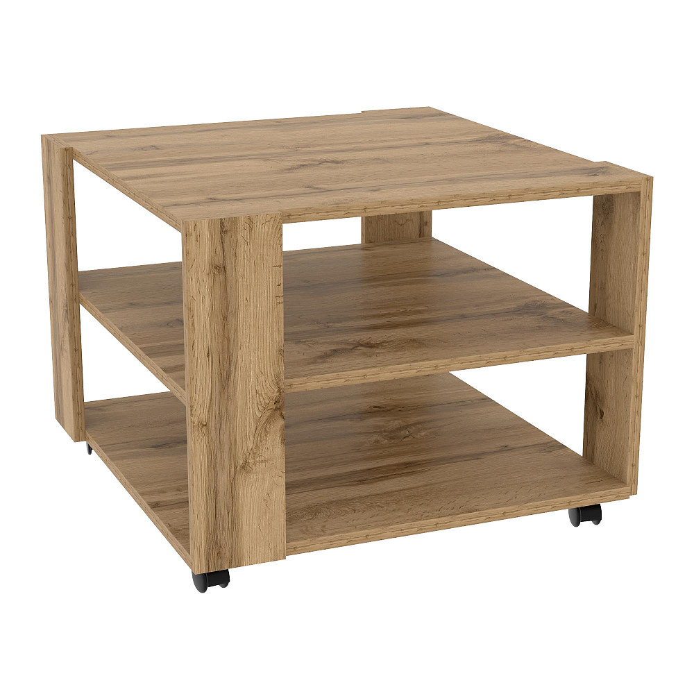 Стол журнальный Квант №4, Дуб Аппалачи, 600/600/450 Львов - изображение 1