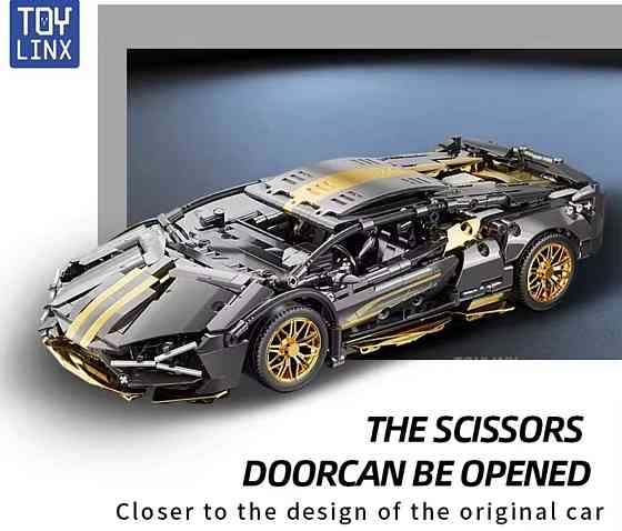 Конструктор 1в1 Lamborghini Sian Technic Lego з Керуванням 1280 + шт. Харків