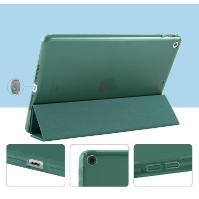Чехол для планшета BeCover Tri Fold Hard Apple iPad 10.2 2019/2020/2021 Dark Green (709656) (709656) Винница - изображение 3