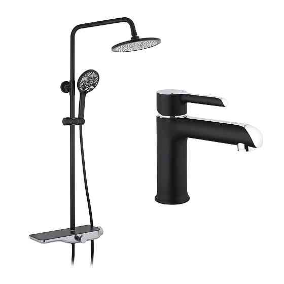 Набор 2 в 1 душевая система Kroner Armada-SCH065 + смеситель Essen-SCH010 Киев