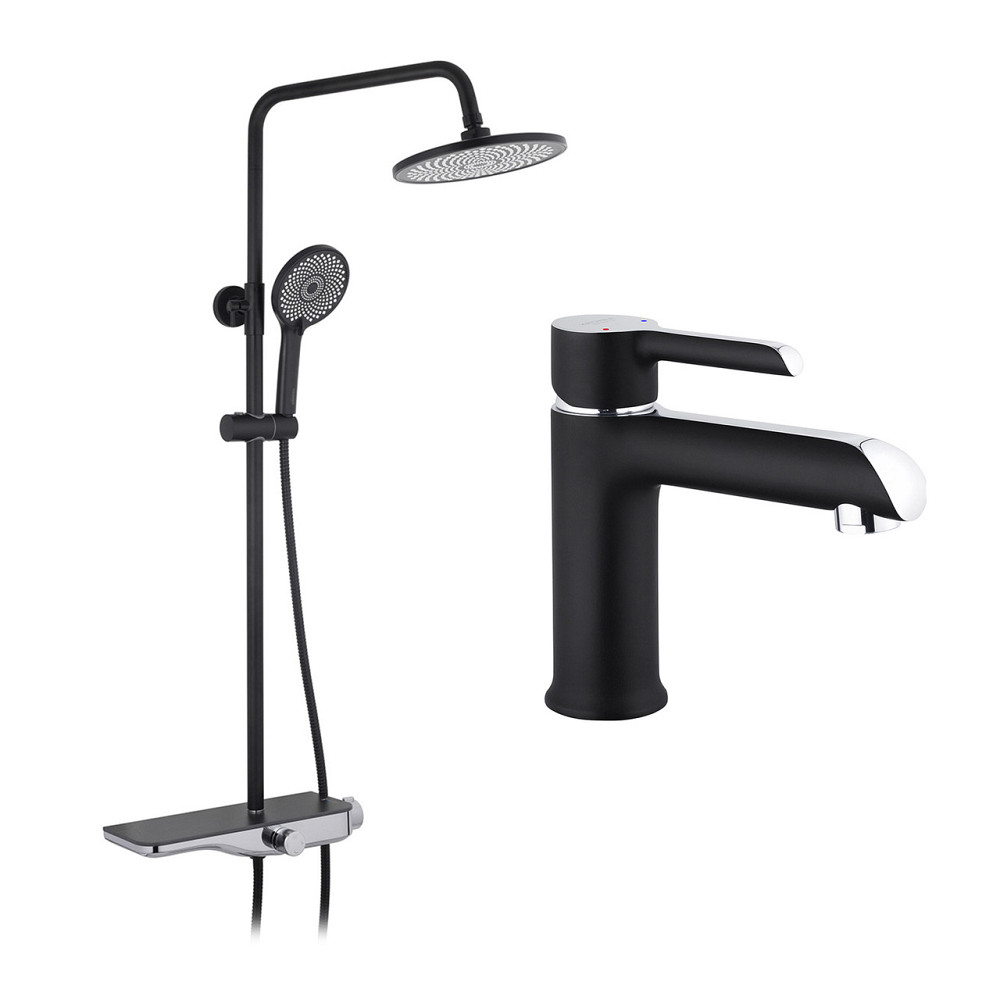 Набор 2 в 1 душевая система Kroner Armada-SCH065 + смеситель Essen-SCH010 Киев - изображение 1