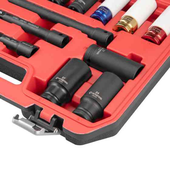 Набір головок та подовжувачів ударних 1/2