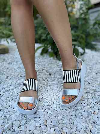 Kentro Босоніжки жіночі KENTO 3215 білі (літо, шкіра натуральна) (929) лише 38р. Коломия