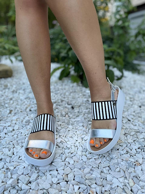 Kentro Босоніжки жіночі KENTO 3215 білі (літо, шкіра натуральна) (929) лише 38р. Коломия - фото 4