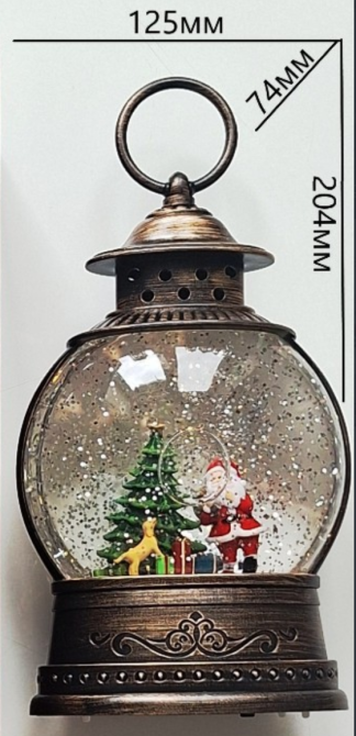 XMAS Новогодний ночник Фонарь WDL-2103/ 0130 (12) Одесса - изображение 1