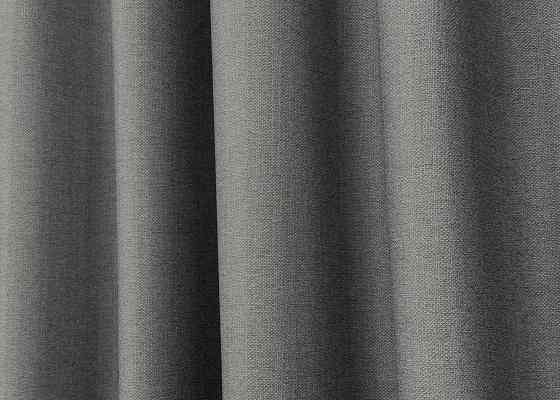 Шторная ткань Шенил однотонный цвет серый 1592ш Киев