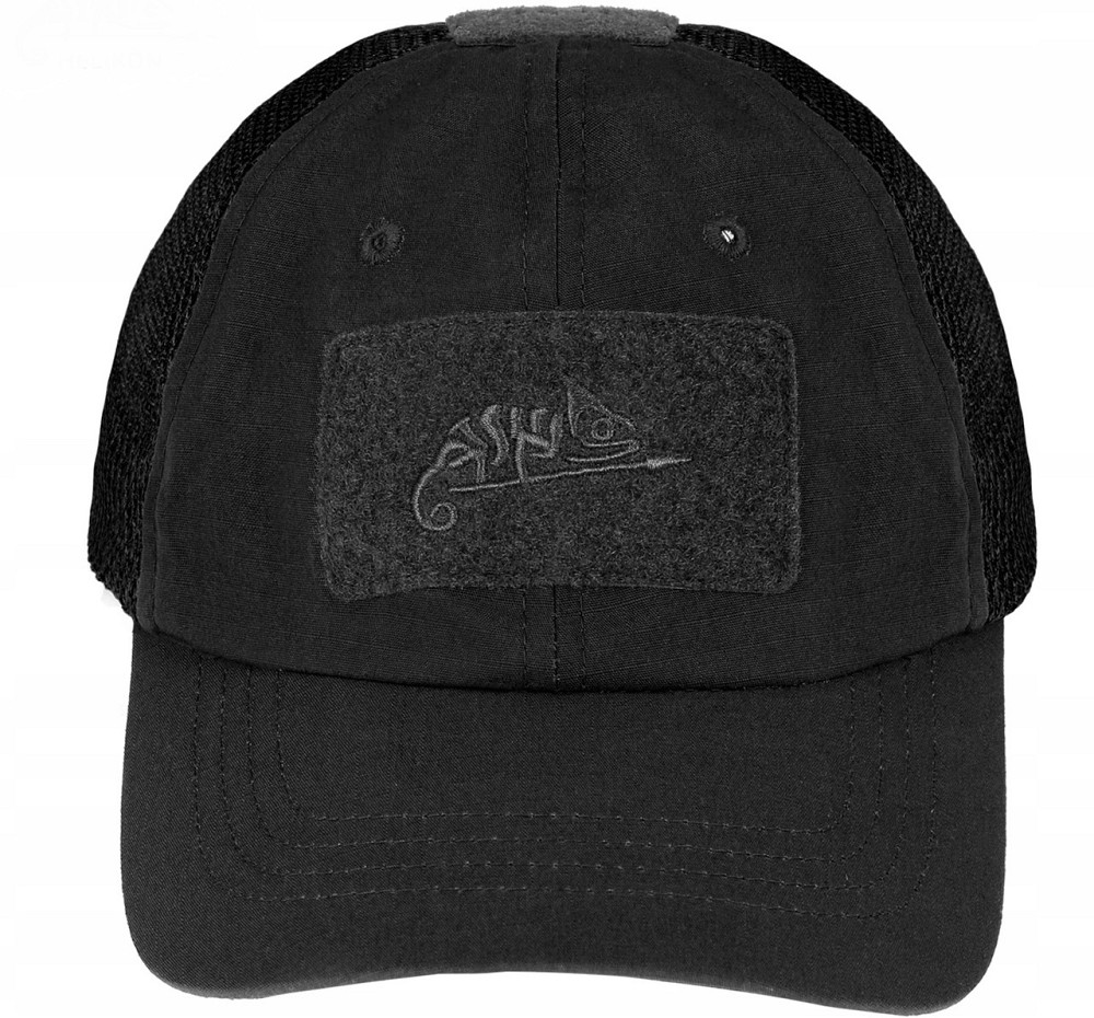 Тактична Бейсболка із сіткою Helikon-Tex "PoliCotton Ripstop" (CZ-BBV-PR-01) Black Нововолинськ - фото 2