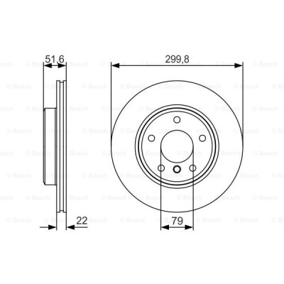 Тормозной диск Bosch 0 986 479 S32 Винница - изображение 5