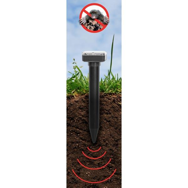 Ультразвуковий відлякувач кротів і гризунів сонячній батареї CTRL-MO112S BRADAS Польща Київ - фото 3