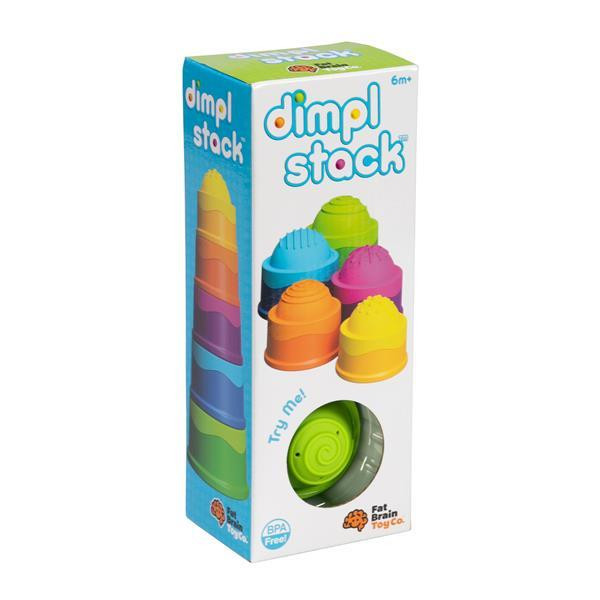 Пірамідка Fat Brain Toys dimpl stack Чашки (F293ML) Харків - фото 7