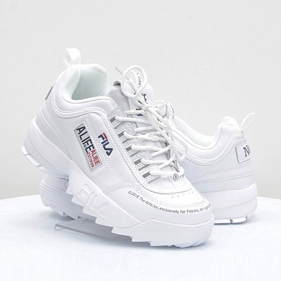 Кросівки Жіночі FILA Disruptor Білі Шкіряні Філа (розміри: 36,37,38,39,40) Відео Огляд Дніпро - фото 5