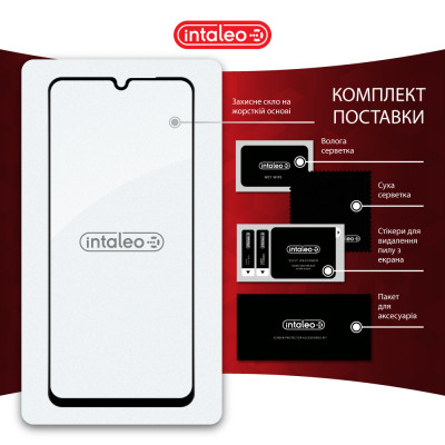 Стекло защитное Intaleo Full Glue Realme C61 Black (1283126594052) Винница - изображение 8