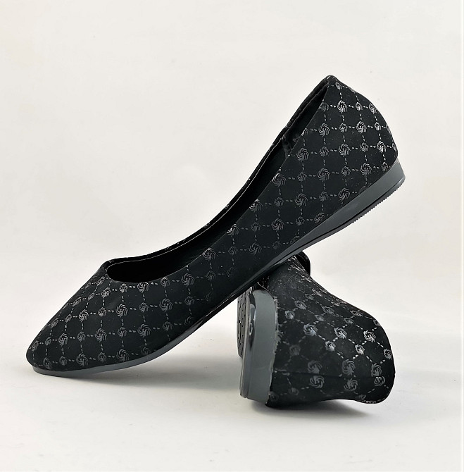 .Жіночі Балетки Чорні Мокасини Туфлі Замшеві (розміри: 36) - J5 Дніпро - фото 6