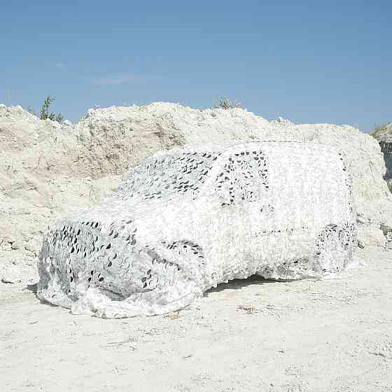 Зимова маскувальна сітка Militex Зимовий мультикам 6х10м (площа 60 кв.м.) Зимові маскувальні сітки Київ