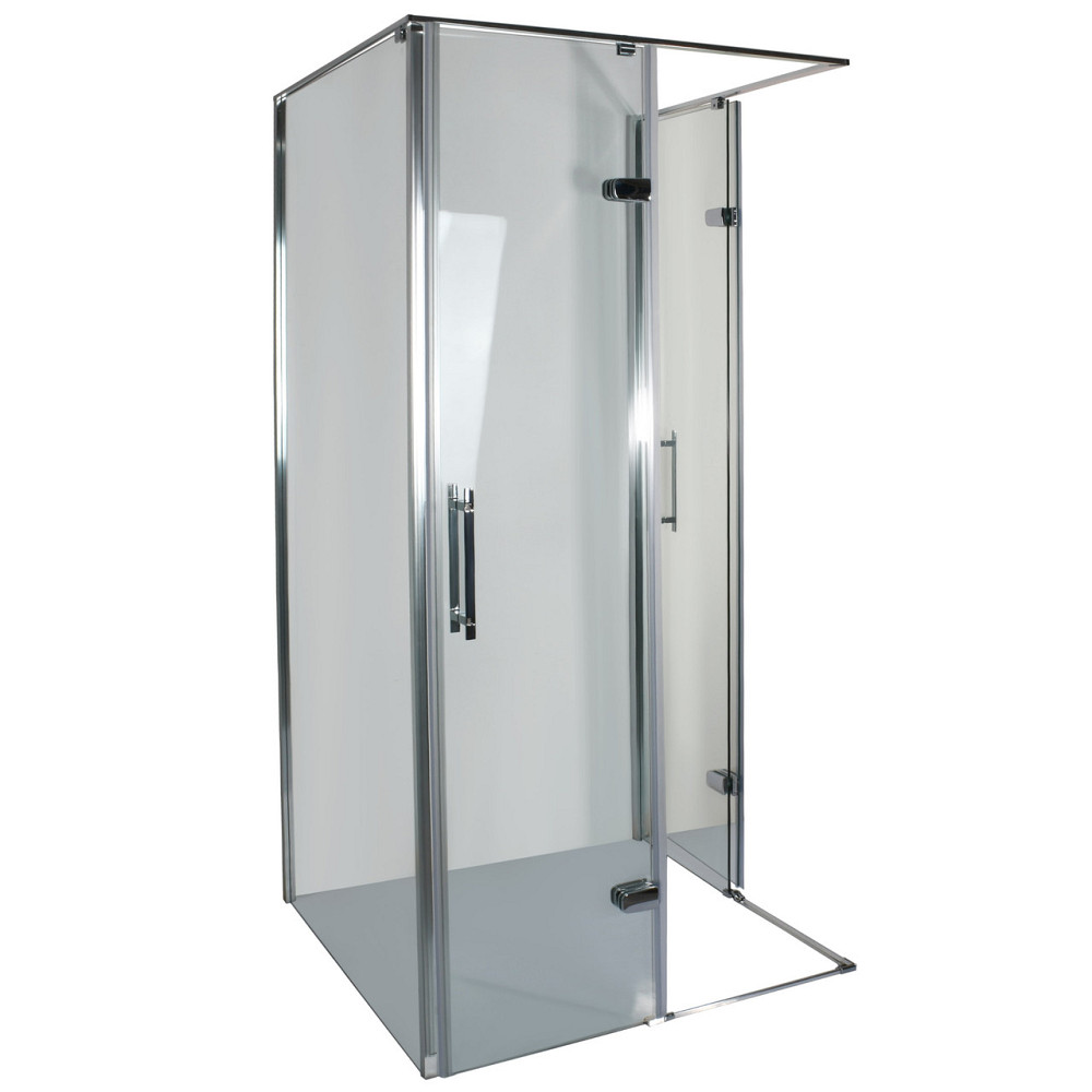 Душевая кабина квадратная без поддона от стены WDA N90TC BRAVO (2уп.) Киев - изображение 3