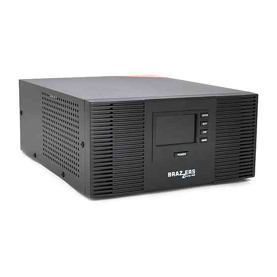 ИБП BRAZZERS BRSW-LFP-1500-24 (1200Вт), под внешний АКБ (LiFePo4/GEL/AGM), ток заряда 10/20A, BOX Киев