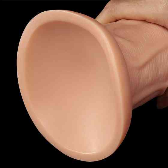 Фаллоимитатор - King-Sized Realistic Curved Dildo 9.5