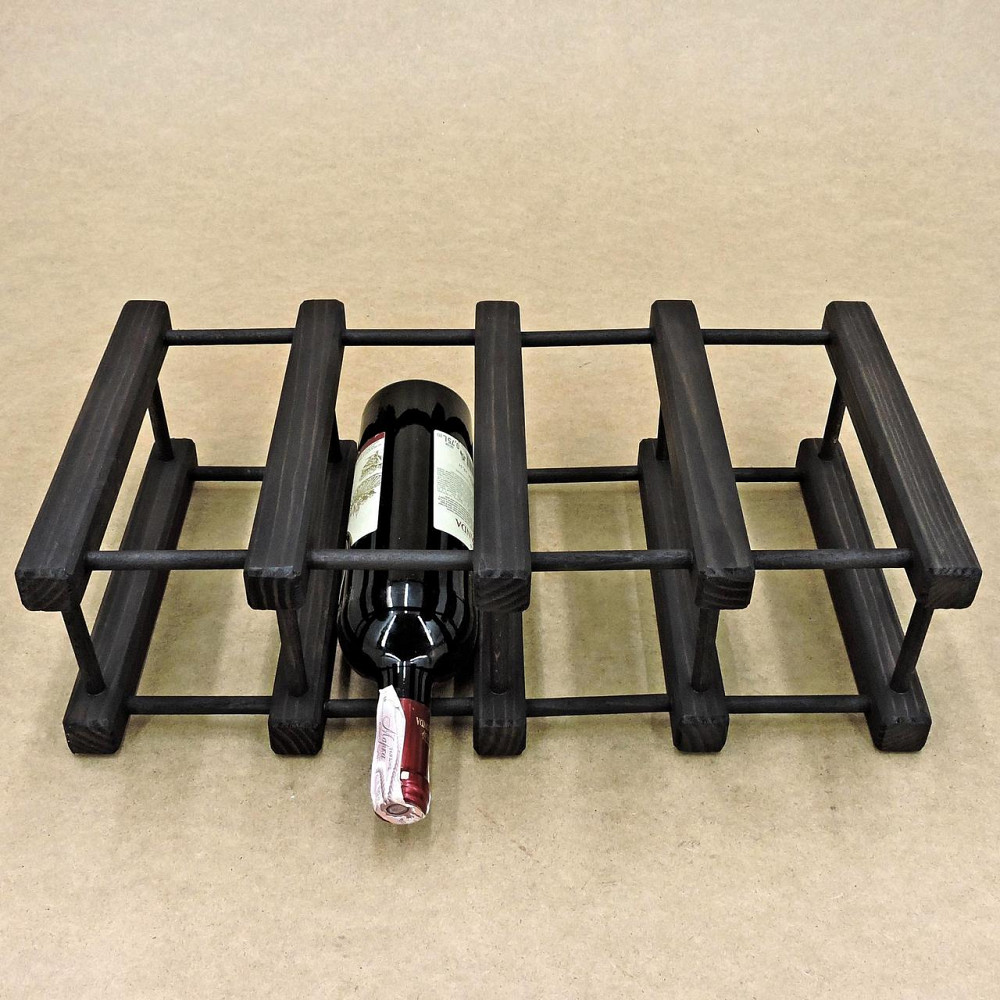 Настольная винная полка 