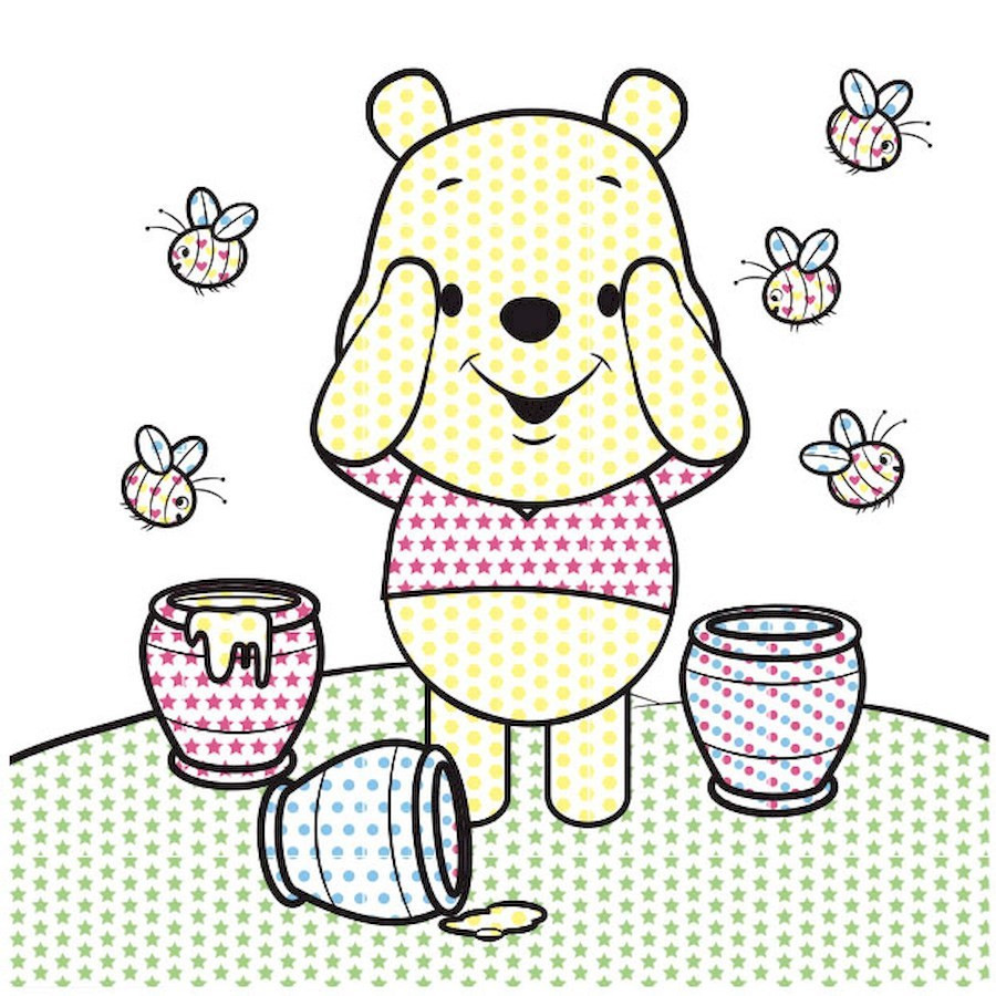 Водяна розмальовка Disney Малюк. Вінні Пух 1370009 Кольоровий Буль Вінниця - фото 2