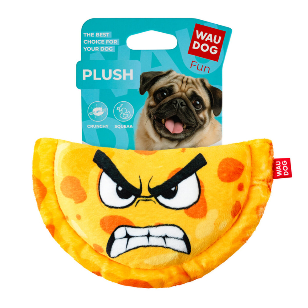 Игрушка для собак WAUDOG Fun Plush Чебурек, плюш, Ш 20 см, Д 13 см Киев - изображение 3