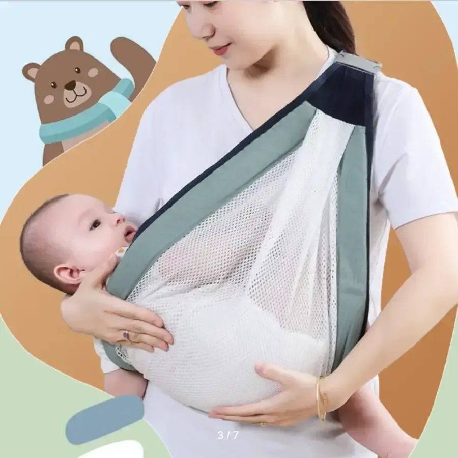 Дышащая переноска для новорожденных Слинг Baby Sling Коломыя - изображение 3