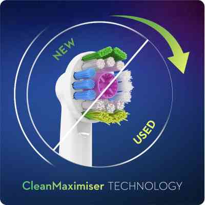 Насадка для зубної щітки Oral-B Pro 3D White, 2 шт (8006540847183) Вінниця