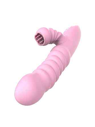 Вібратор Vibrating Spear USB 3 functions of thrusting Sex Aura Київ