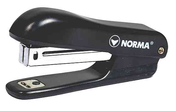 Степлер пластиковий №10 (10 арк.) "Norma" 40 мм. чорний, 4029-09N, шт Київ