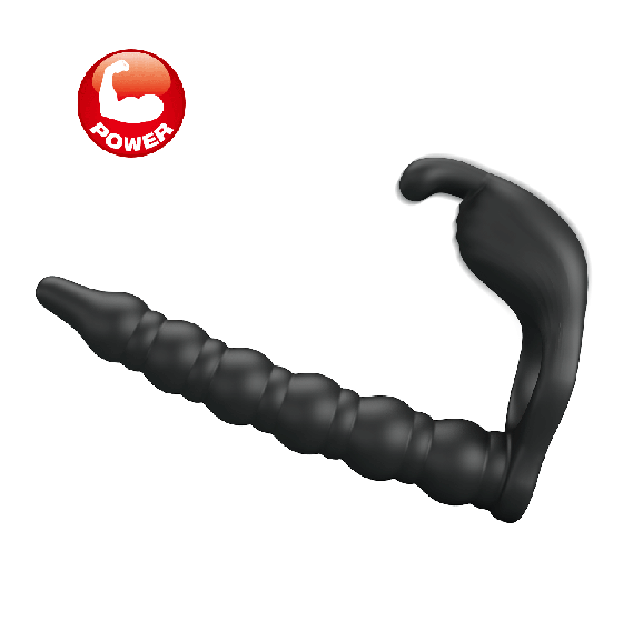 Насадка на член для двойного проникновения - Pretty Love Blackney Vibrating Enhacer Black Sex Aura Киев