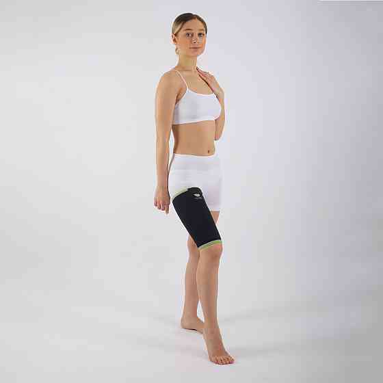 Бандаж на стегно неопреновий компресійний BD2500 Ортез для стегна еластичний, Розмір M Кам'янець-Подільський