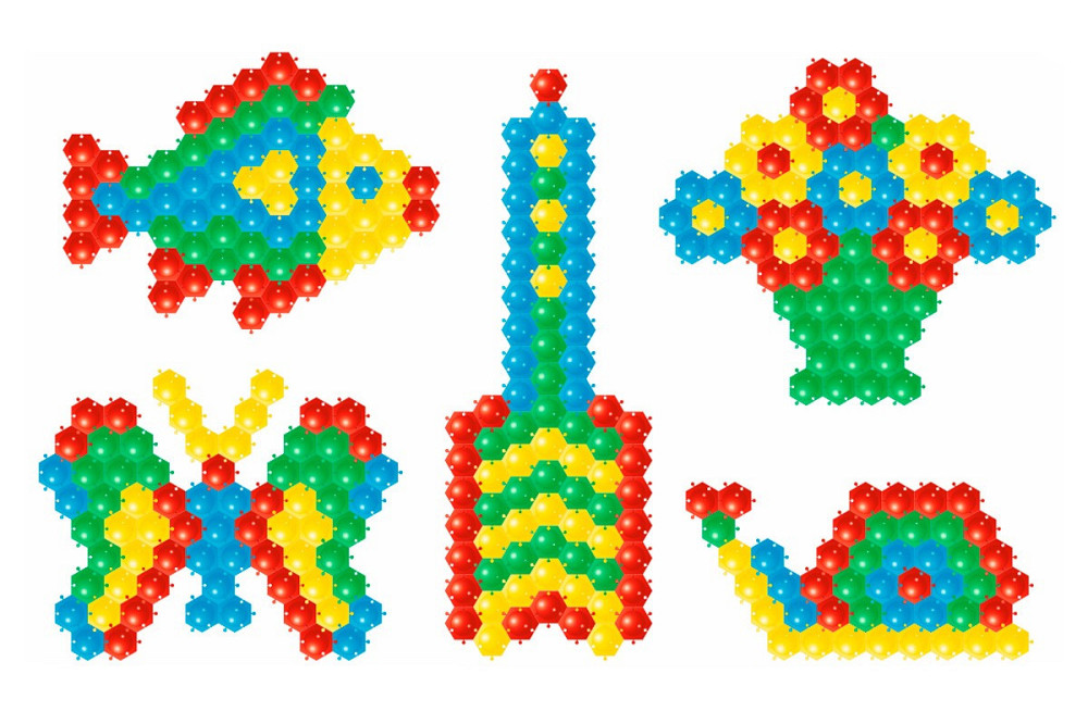 Мозаїка-пазли ТехноК килимок Бджілка 160 деталей (3626) Чернігів - фото 5