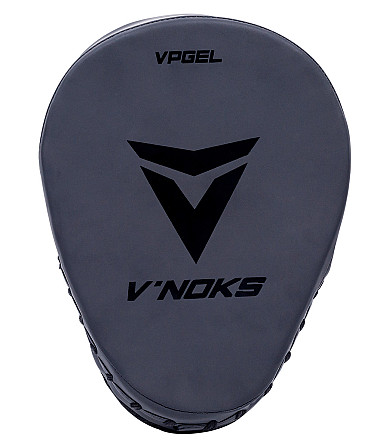 Лапи боксерські V`Noks Ultima Black вінокс Чорні Тренувальні лапи для боксу MMA кікбоксингу пара Київ - фото 6