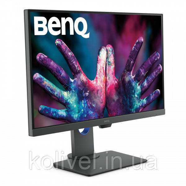 TFT 27" BenQ PD2705Q, IPS, QHD, HDMI, DP, USB-C,колонки, сірий (9H.LJELA.TBE) Київ - фото 4