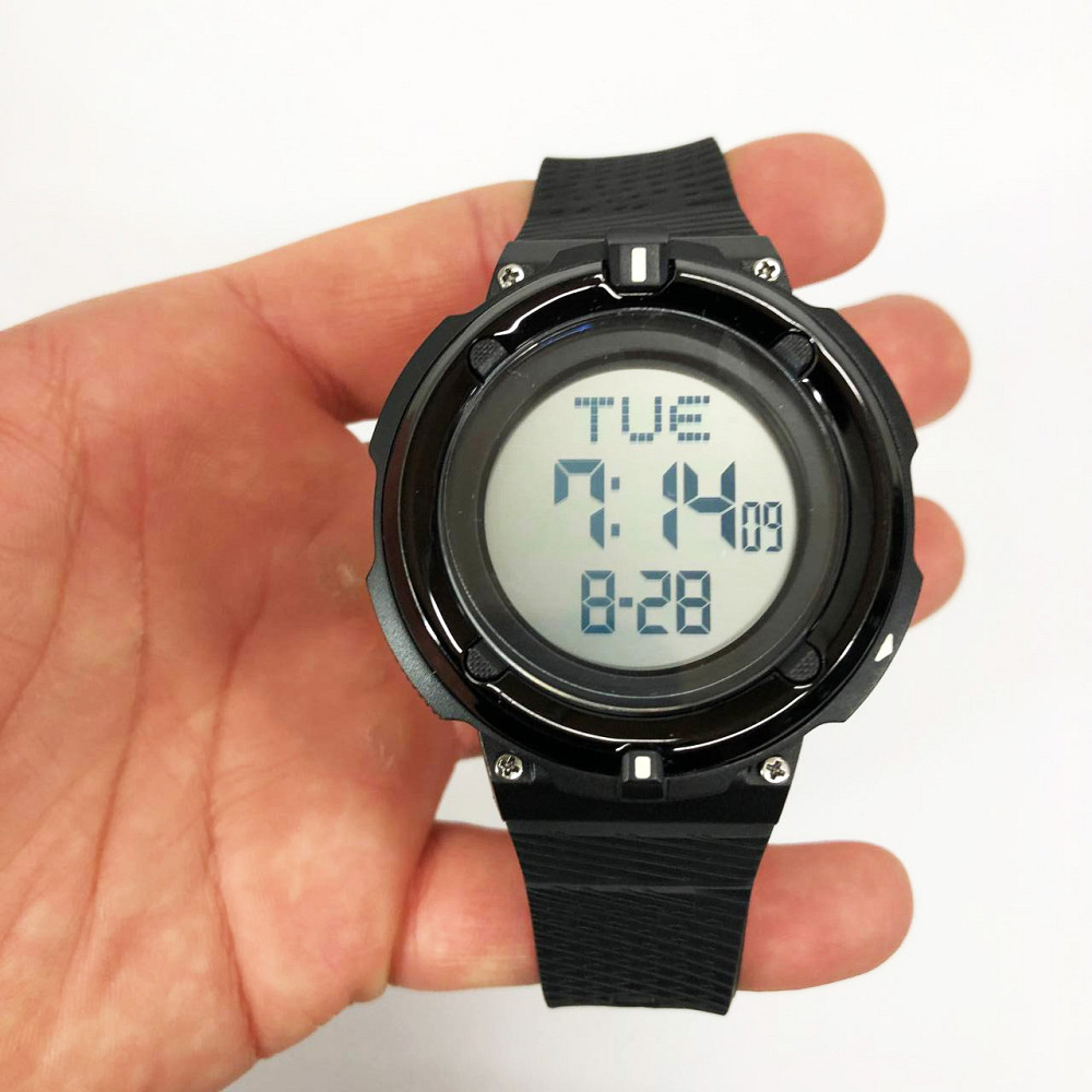 Модные наручные электронные часы SKMEI 2010BKWT BLACK-WHITE, Простые электронные часы наручные мужские QN-96 Львов - изображение 8