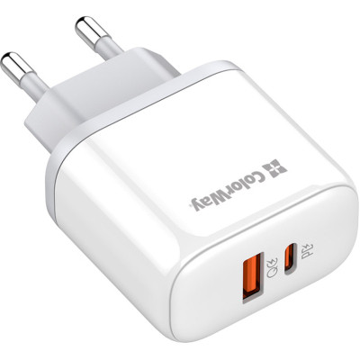 Зарядний пристрій ColorWay GaN Mini 25W PD Port PPS USB-C white (CW-CHS052PD-WT) Вінниця - фото 10
