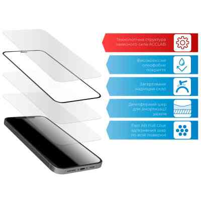 Скло захисне ACCLAB Full Glue Nokia 5.4 (1283126510809) Вінниця
