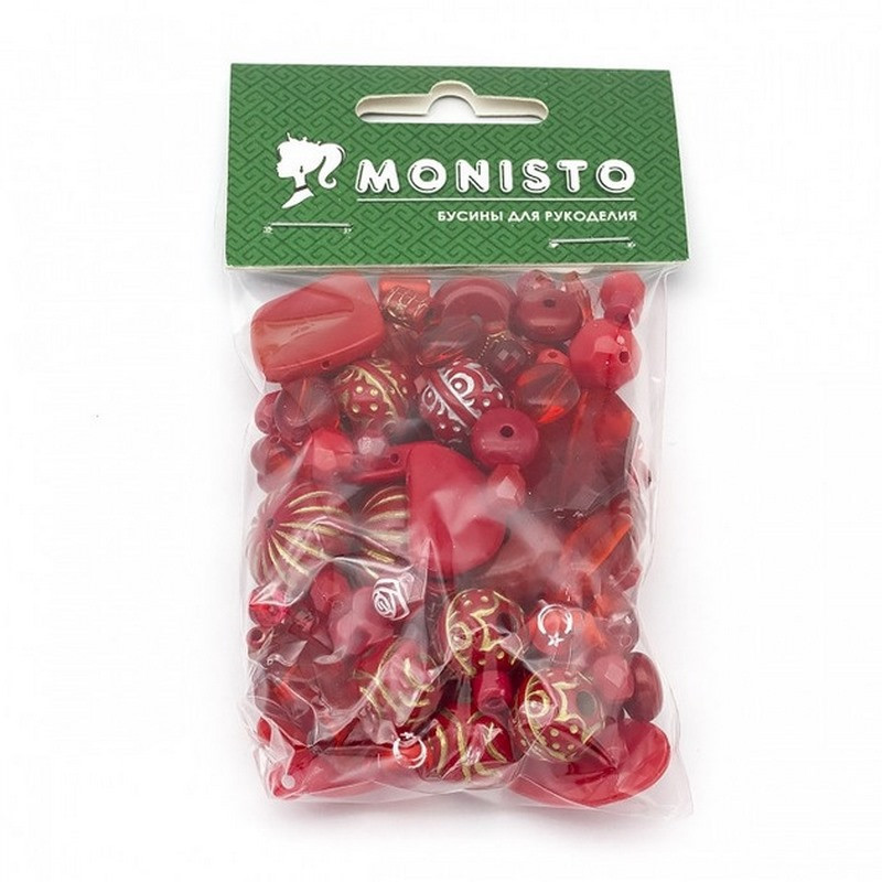 Декоративні намистинки для творчості Бомбей Dom Busin УТ100014229 в упаковці 86 шт Вінниця - фото 5